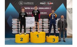 Osmangazi Belediyesporlu Arda Meriç’ten Bronz Madalya