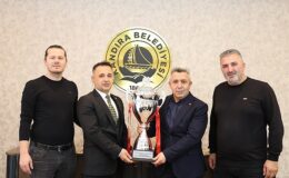 Şampiyondan Belediye Başkanı Ölmez’e Ziyaret