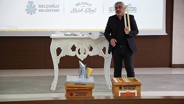 Selçuklu’da Arıcılık Eğitimi ve Hibe Desteği Sürüyor
